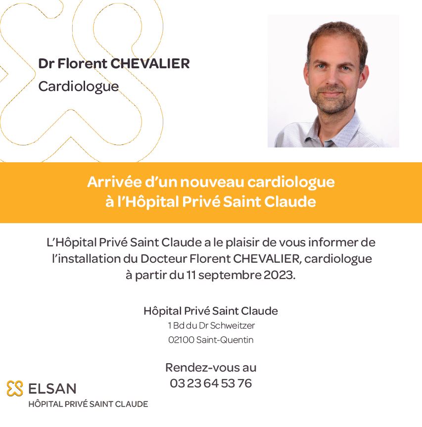 Dr chevalier cardiologue st quentin elsan