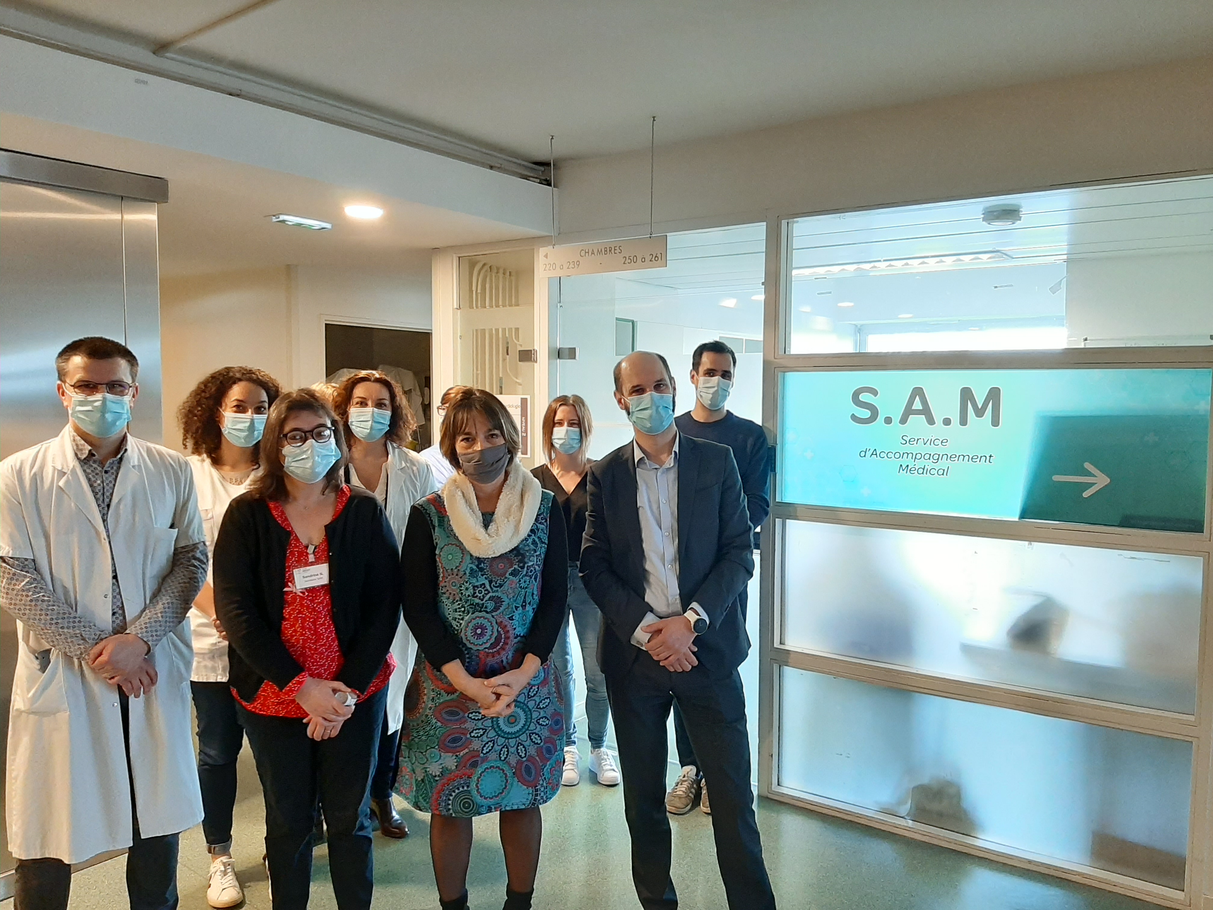 Equipe pluridisciplinaire SAM - Accompagnement CHP Brest - Keraudren Grand Large