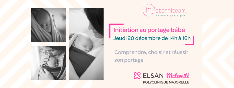 Portage bébé nancy Polyclinique Majorelle