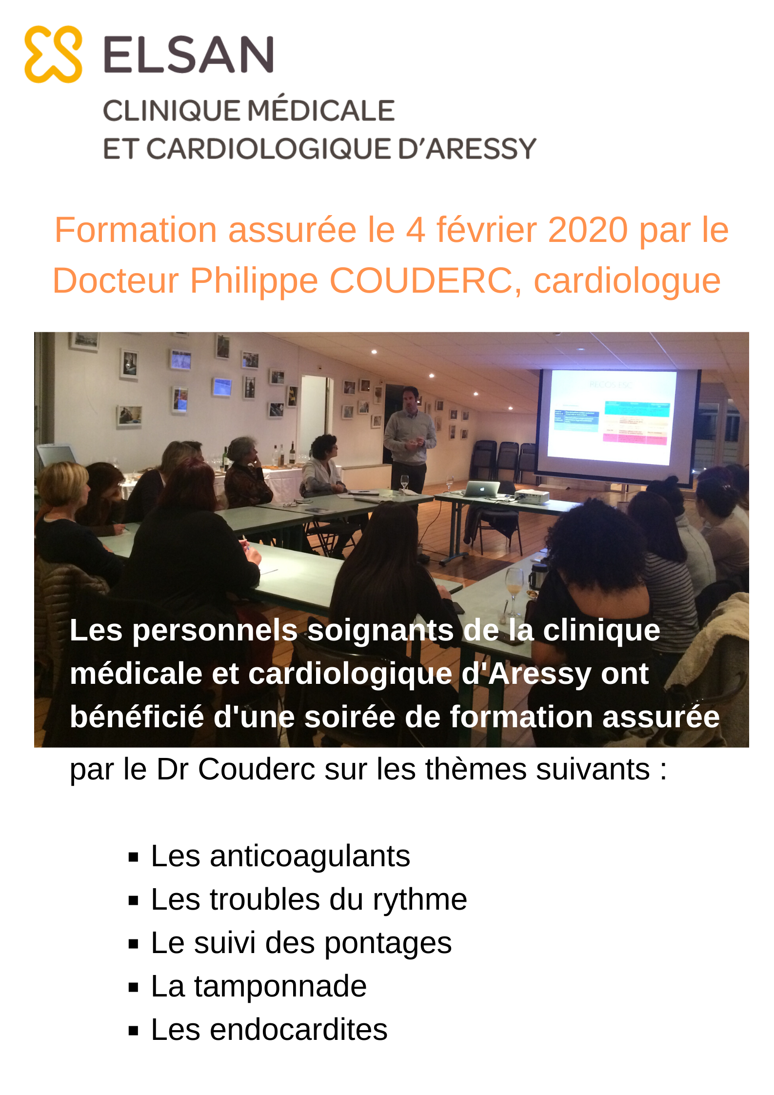 Formation Dr Couderc
