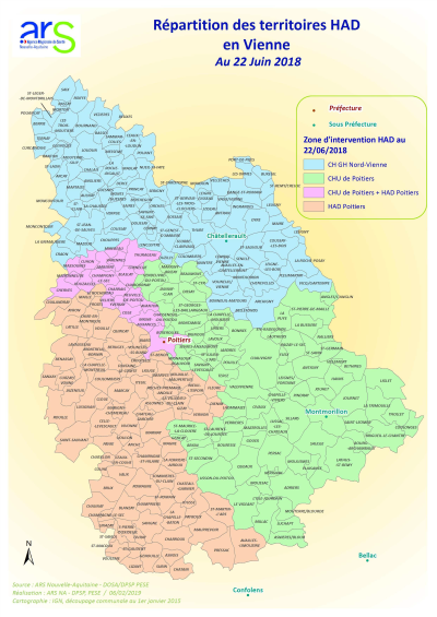 zone attractivite HAD Poitiers