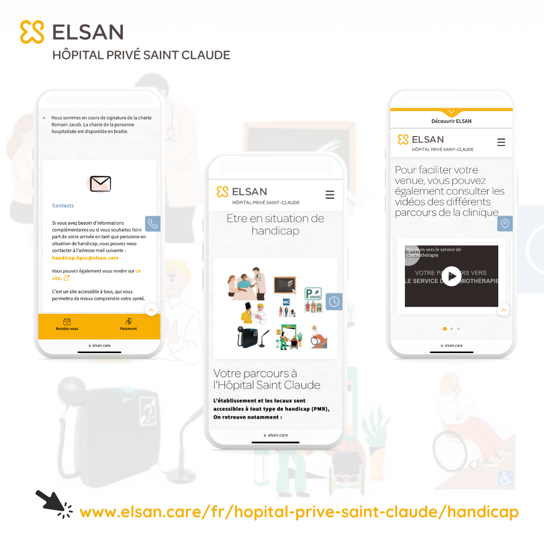 handicap elsan st claude