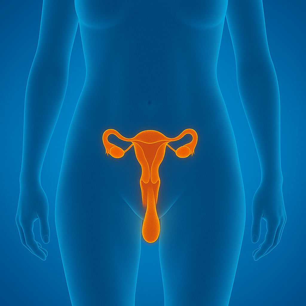 illustration du prolapsus pour opération par Robot Da Vinci à l'institut  de cancérologie du Hainaut à Valenciennes