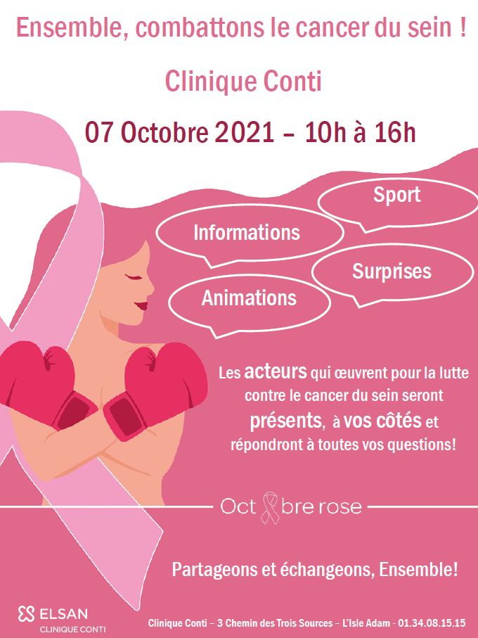 Affiche Octobre Rose 2021