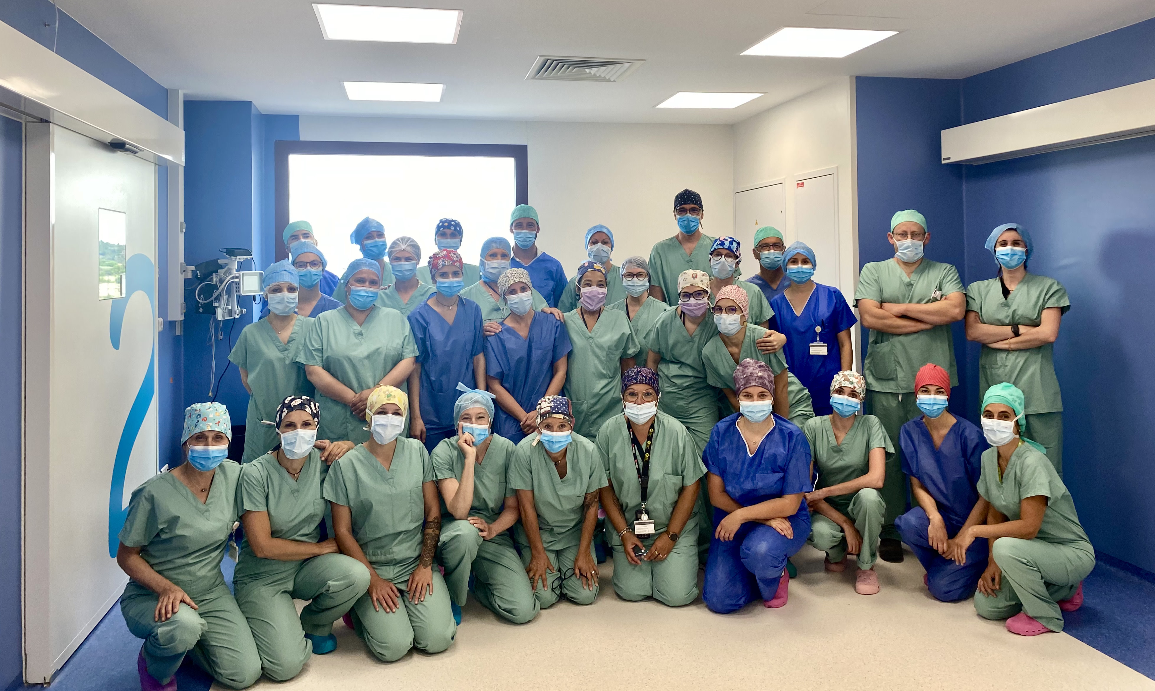 Equipe bloc opératoire - Hôpital Privé du Grand Narbonne