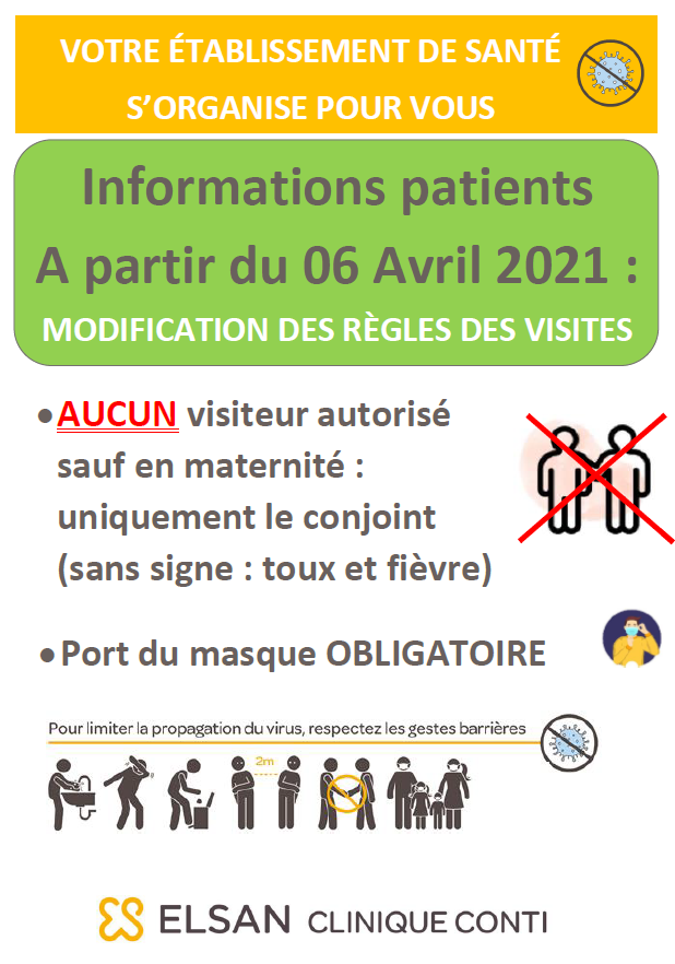 Information plus de visite