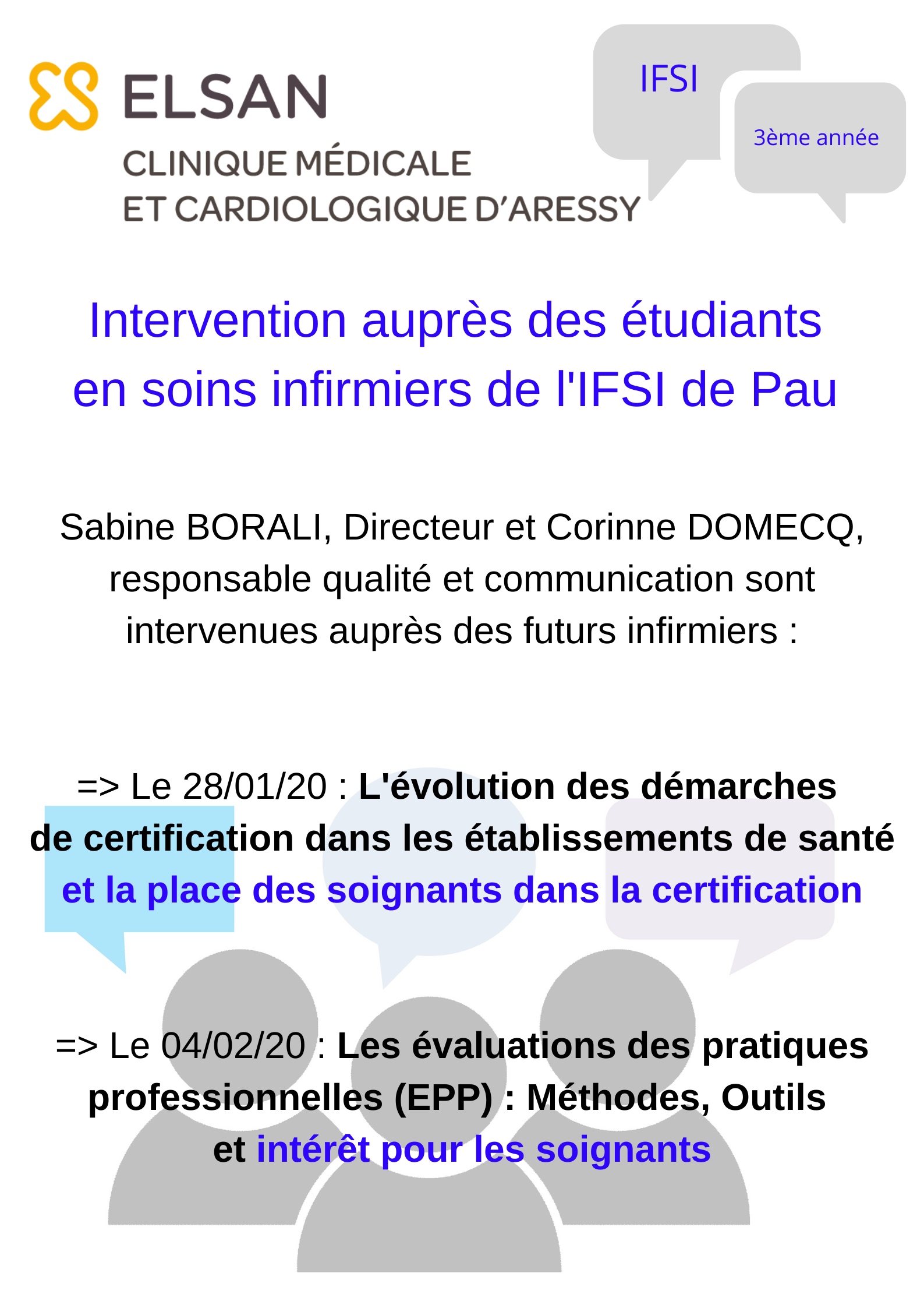 intervention IFSI Pau