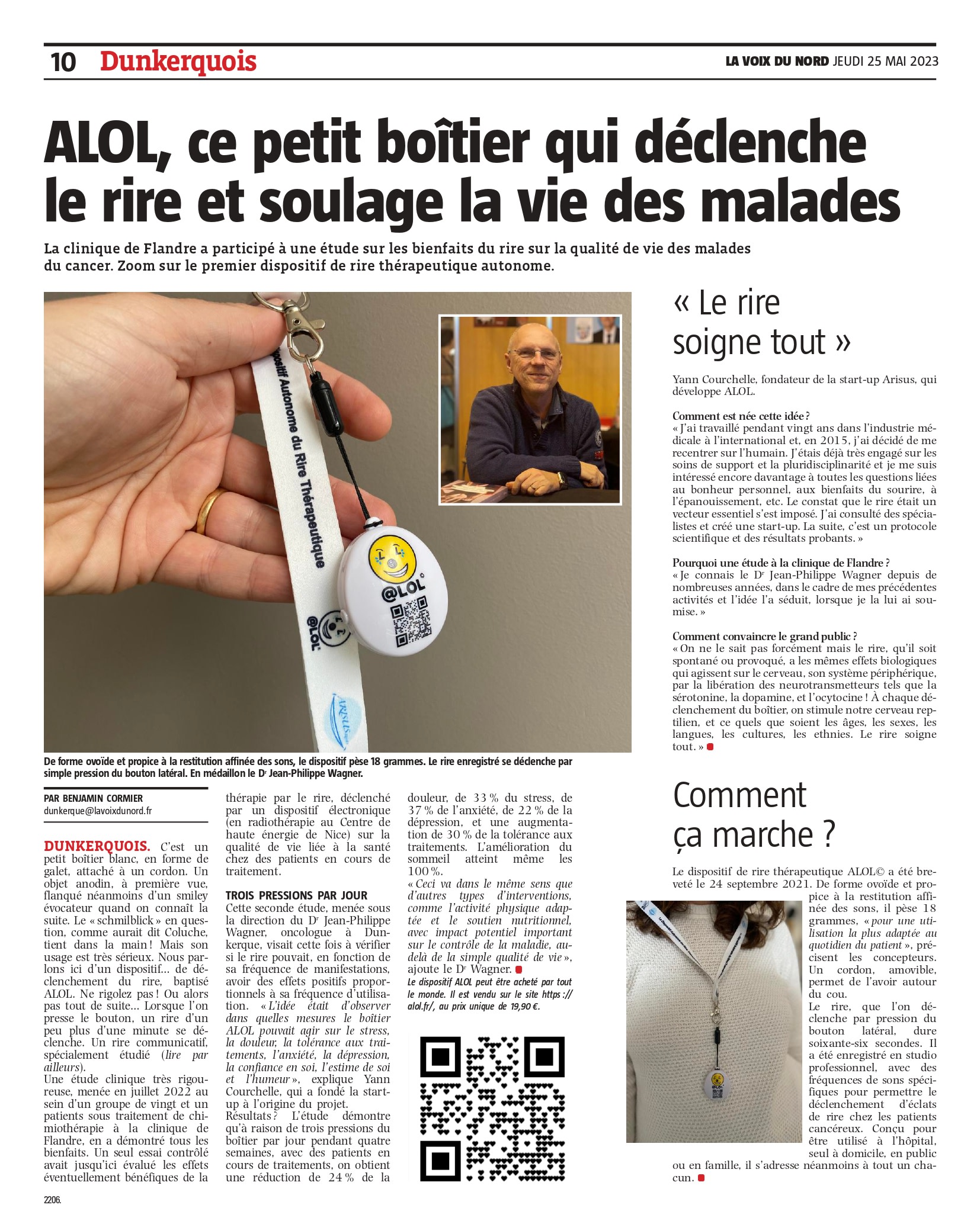 Boitier rire elsan flandre