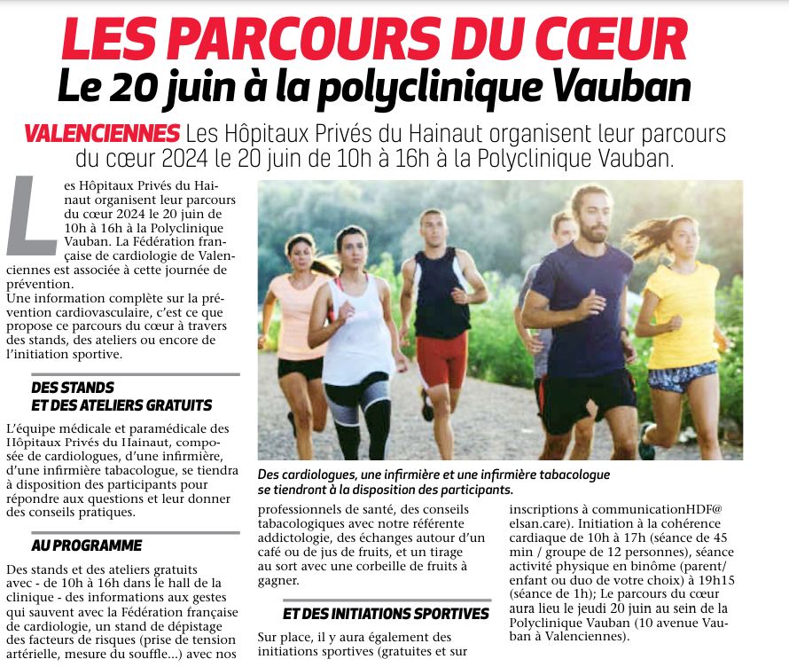 Parcours coeur hph 2024