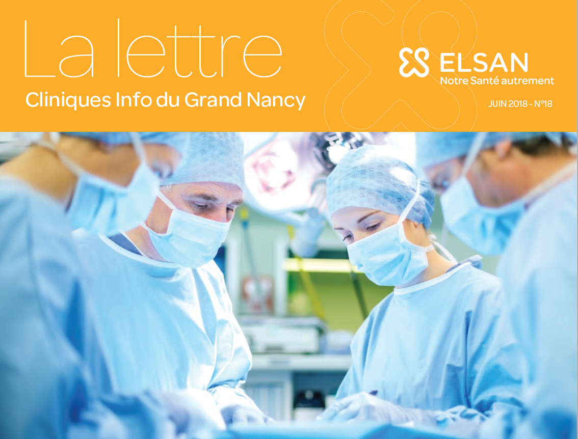 Lettre médicale Juin 2018 Grand Nancy Polyclinique Majorelle