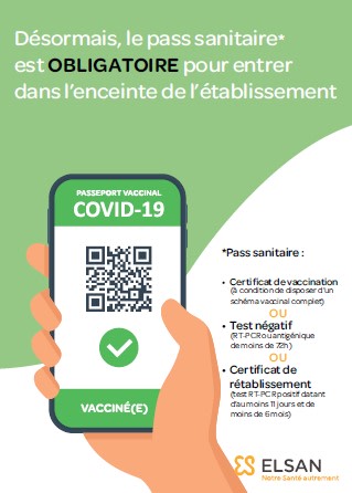 Le Pass Sanitaire est Obligatoire