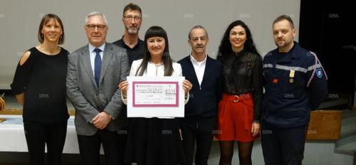 La Rohrwilleroise a permis de faire un don à l'Association Un Rayon de soleil