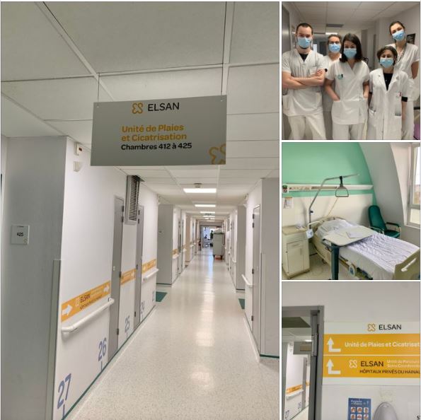 Service plaies et cicatrisation valenciennes
