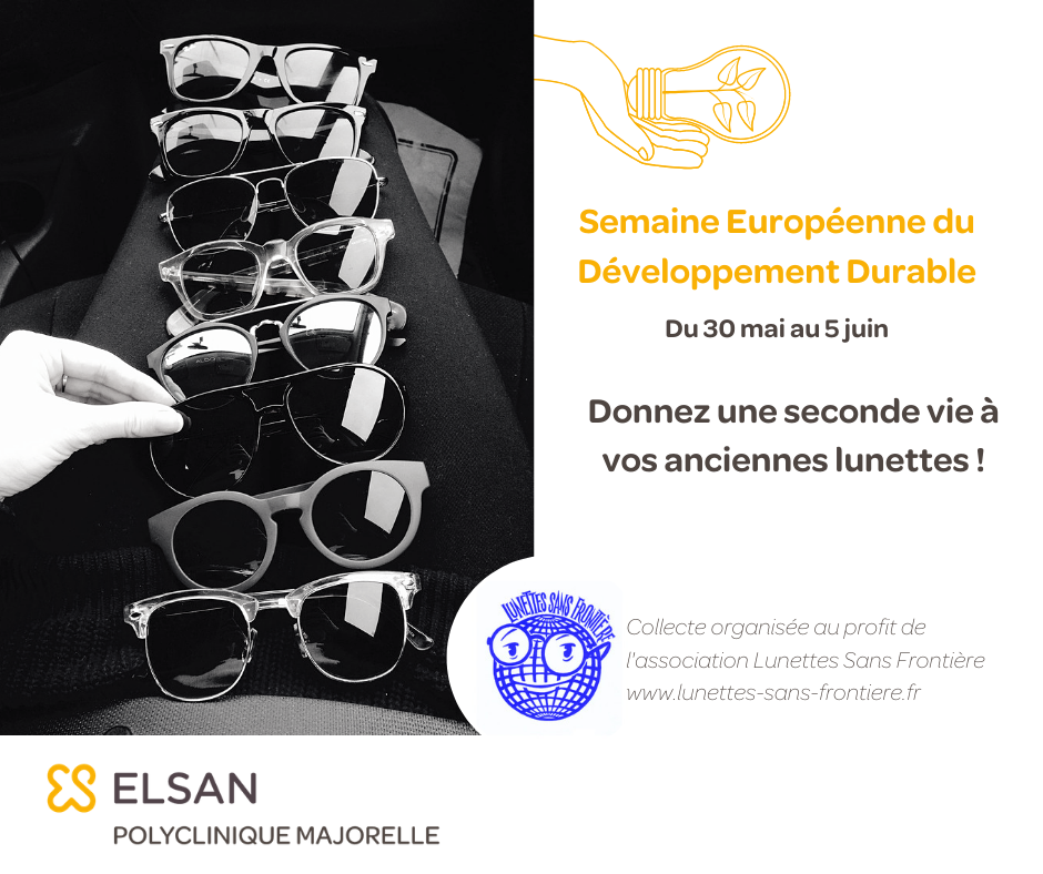 SEDD Collecte lunettes Polyclinique Majorelle Nancy