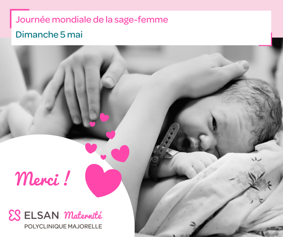 Journée mondiale de la sage-femme maternité Polyclinique Majorelle Nancy