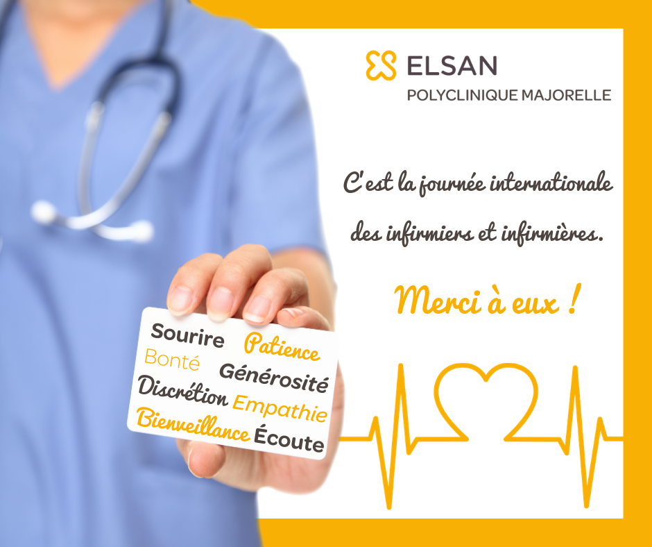 Journée internationale des infirmières Polyclinique Majorelle Nancy Elsan
