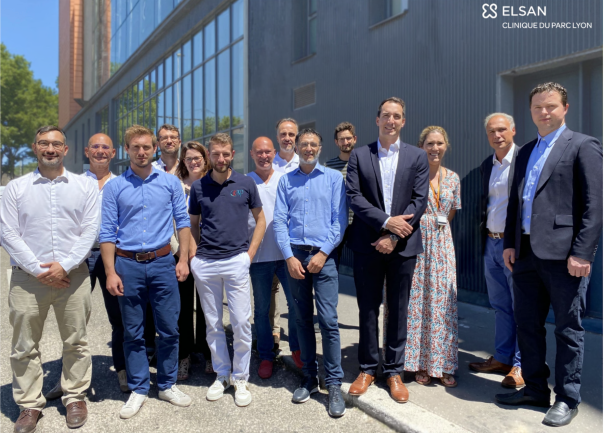 Equipe dos Clinique du Parc Lyon