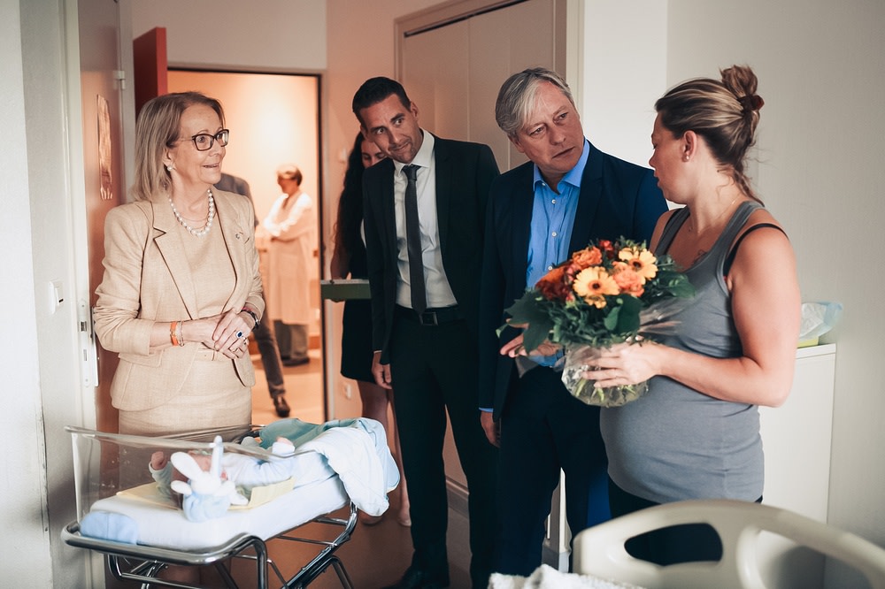 Fête des Mères Maire de Nancy Laurent Hénart Polyclinique Majorelle