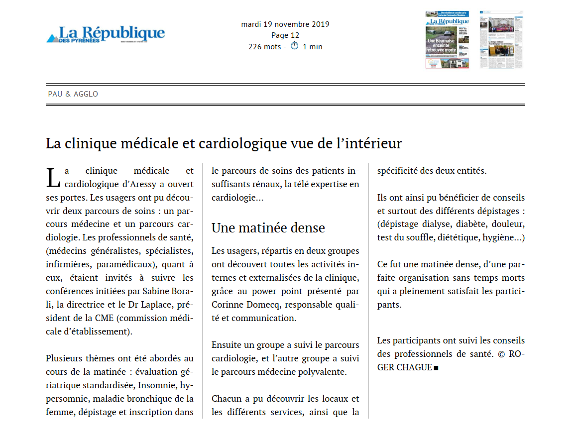 Presse journée 16/11/19