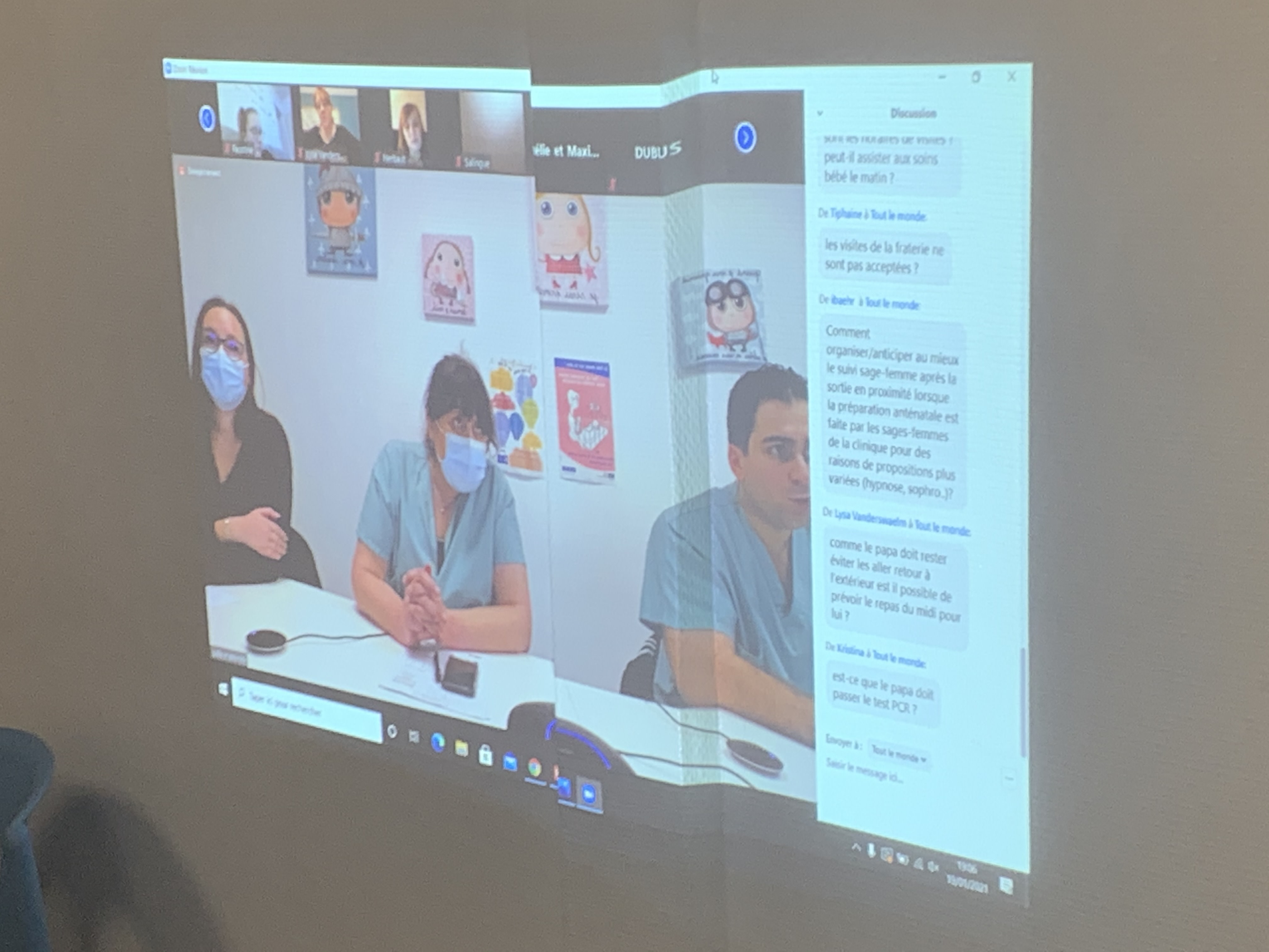 reunion maternité parc