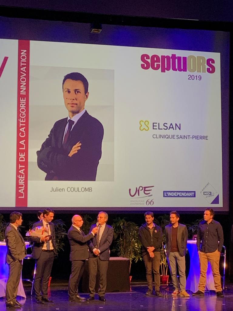 La Clinique Saint-Pierre de Perpignan grande gagnante des Septuor 2019 dans la catégorie Innovation