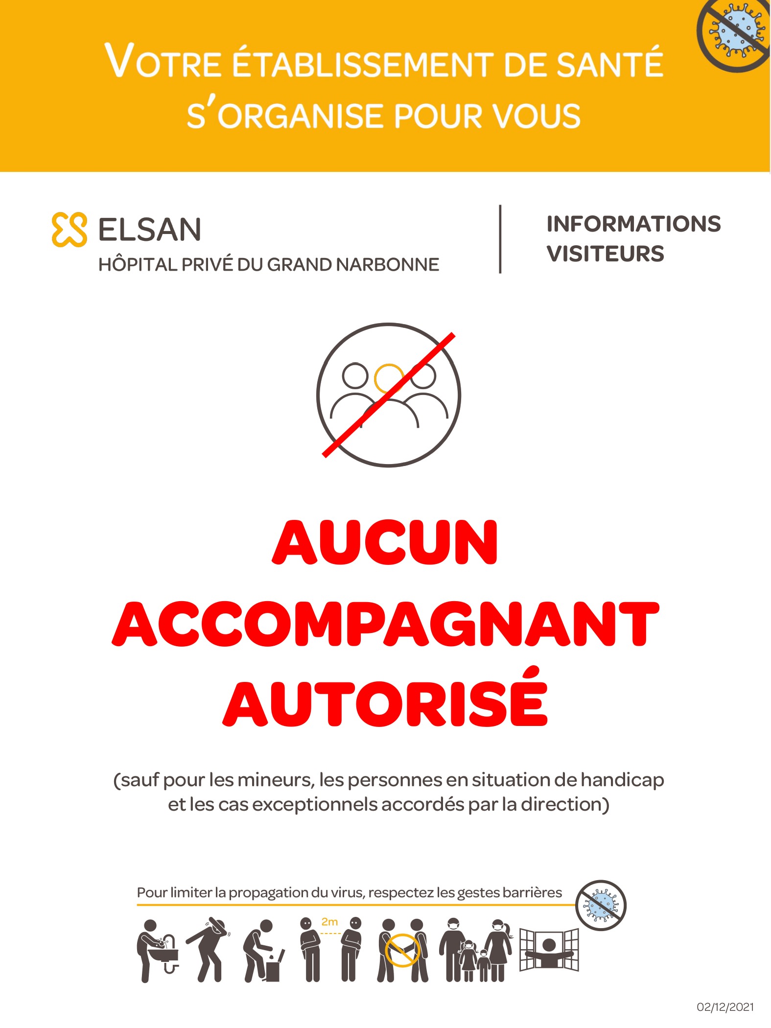 Suspension des visites