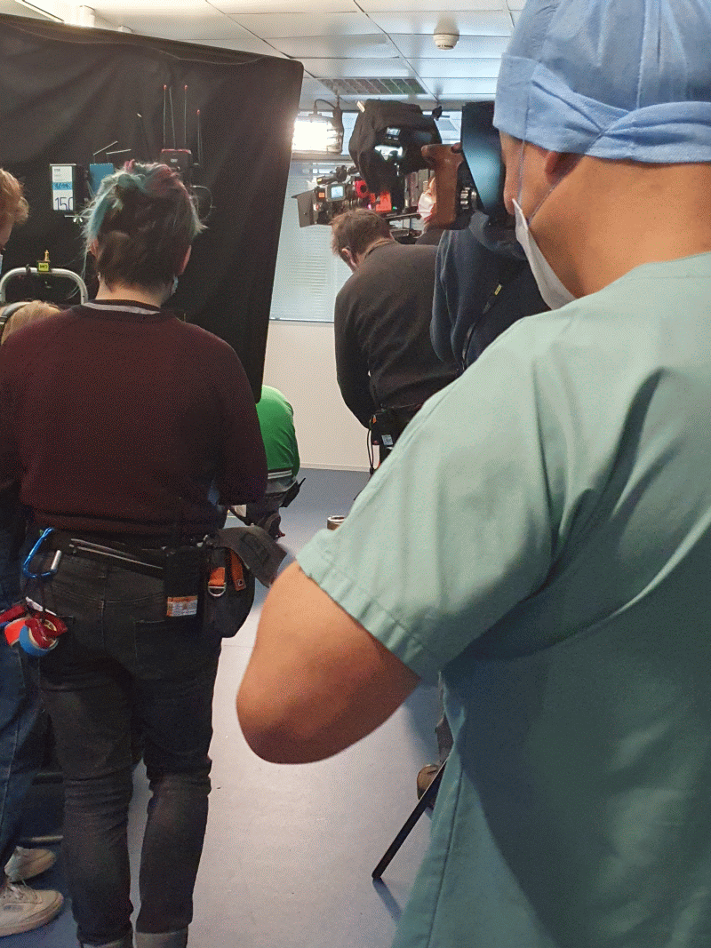 tournage clinique de l'orangerie elsan