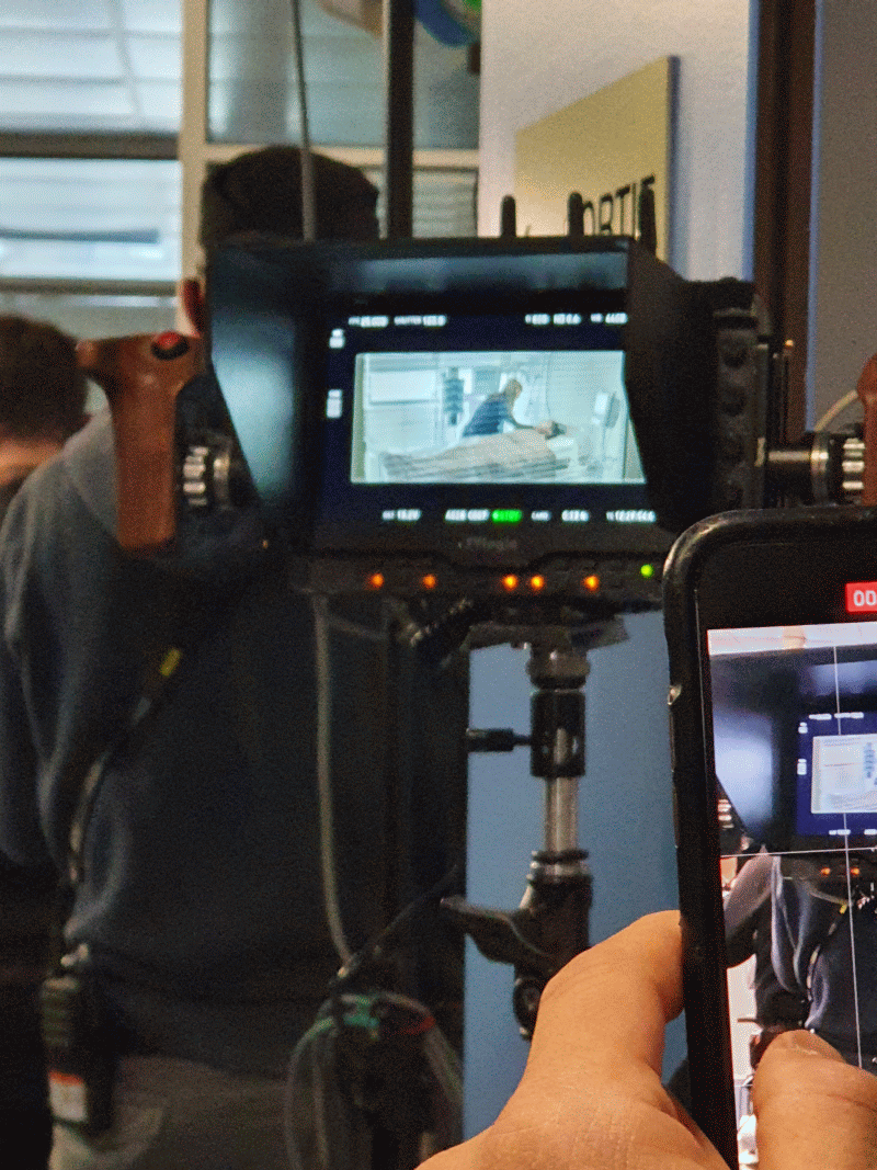 tournage clinique de l'orangerie elsan