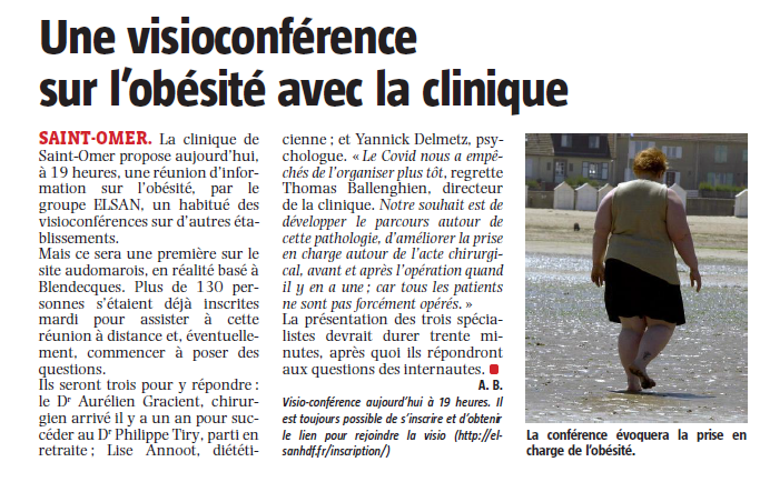 visio obésité voix de nord