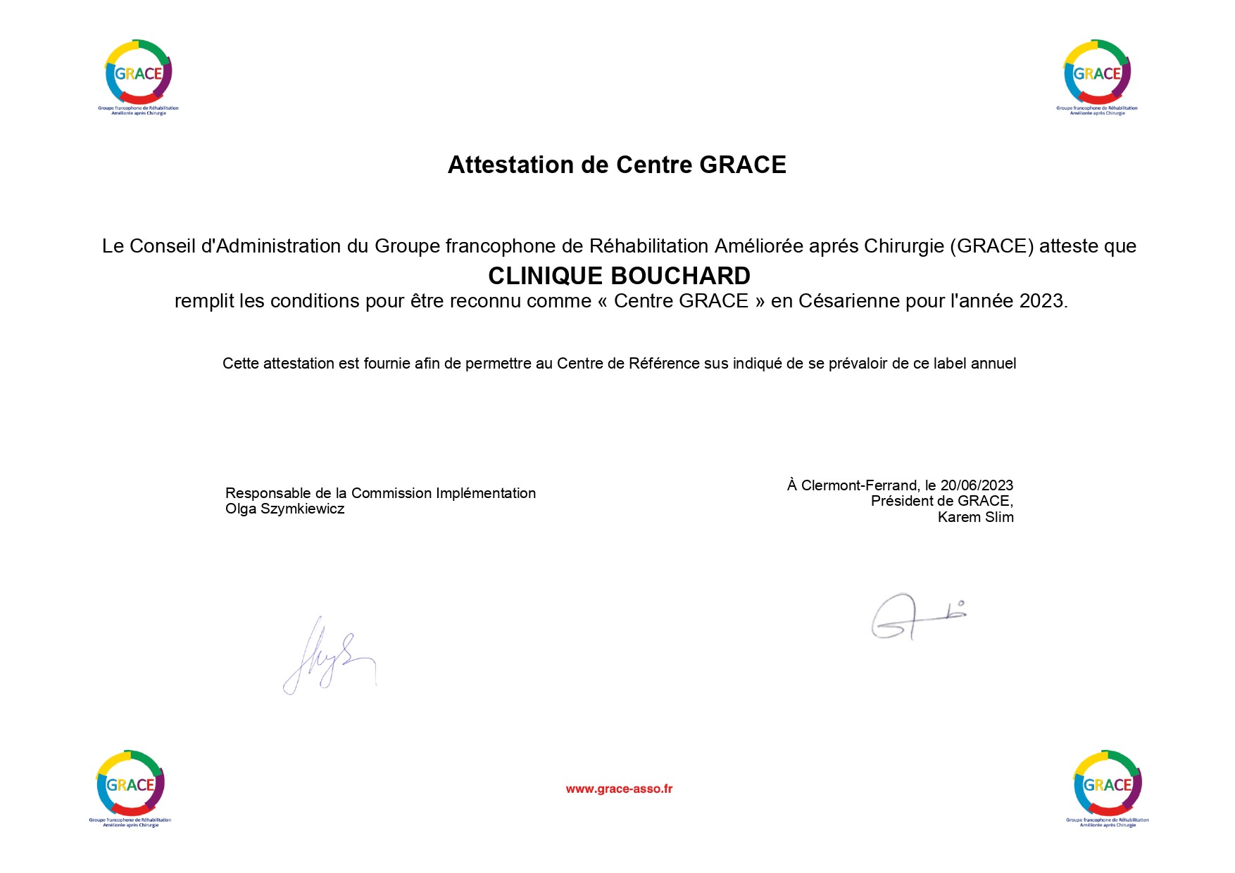 Label Grace