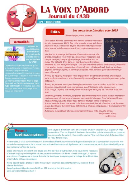 La Voix d'abord N°5 - le Journal du CA3D