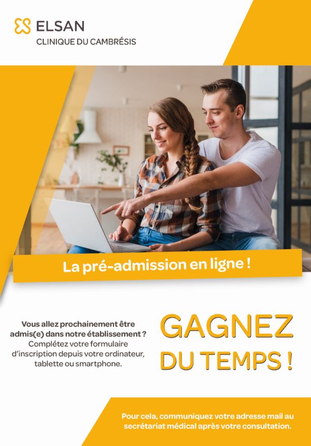 Pré-admission en ligne