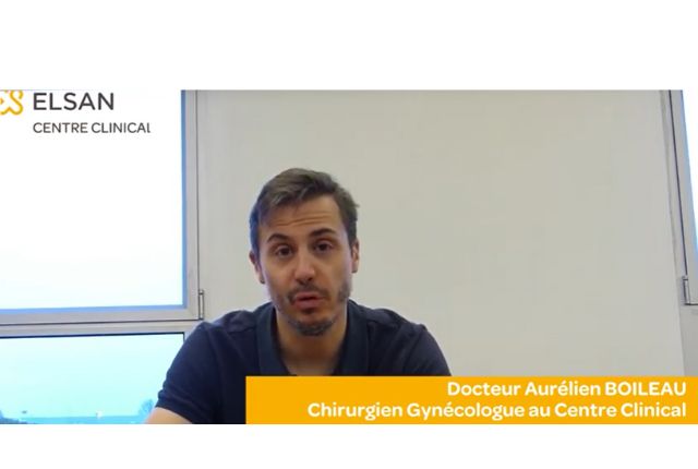 explication depistage cancer col uterus Dr Boileau et Dr Sardain au Centre Clinical à Soyaux