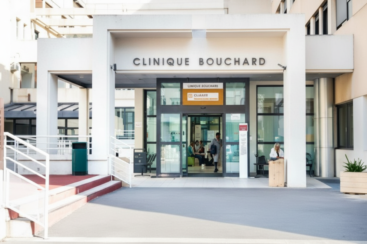 Un établissement de la clinique Bouchard à Marseille
