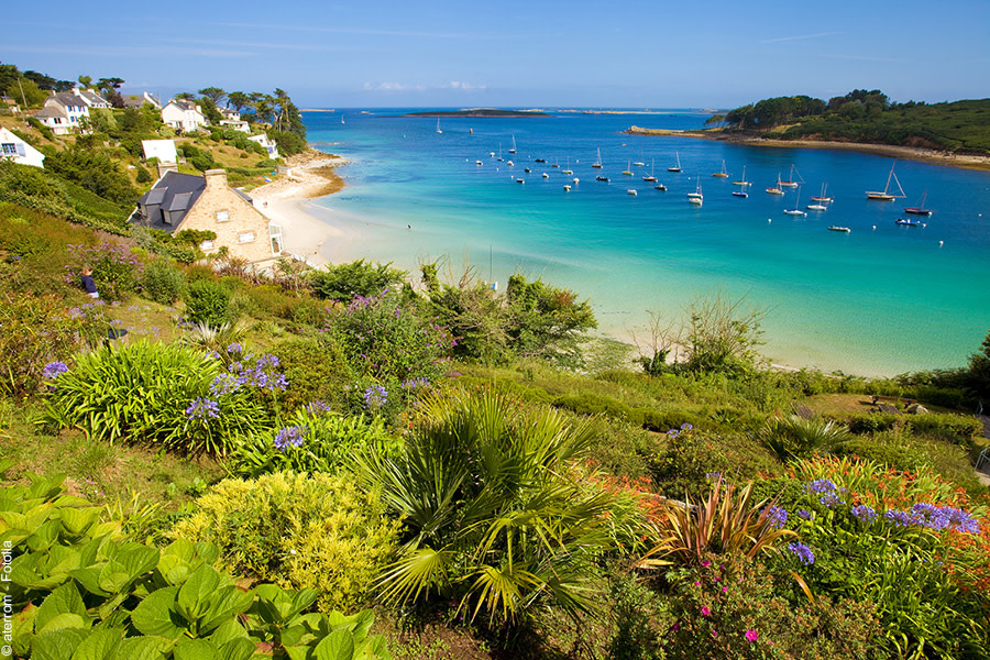 Une ville en bord de mer