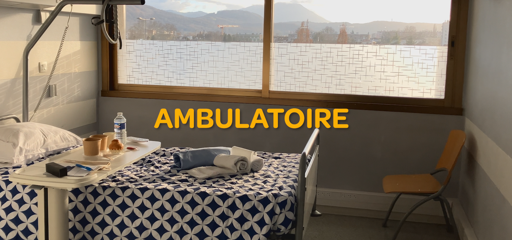 Chambre en ambulatoire - Clinique Belledonne