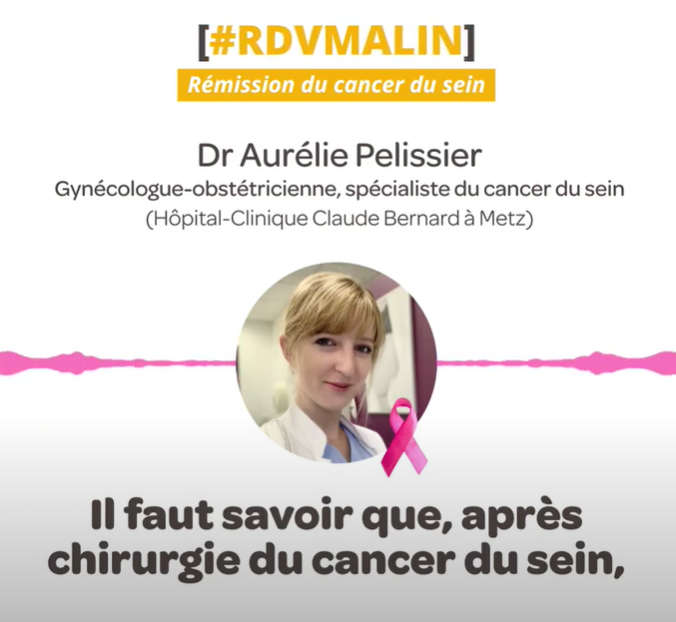 remission cancer du sein aurelie pelissier