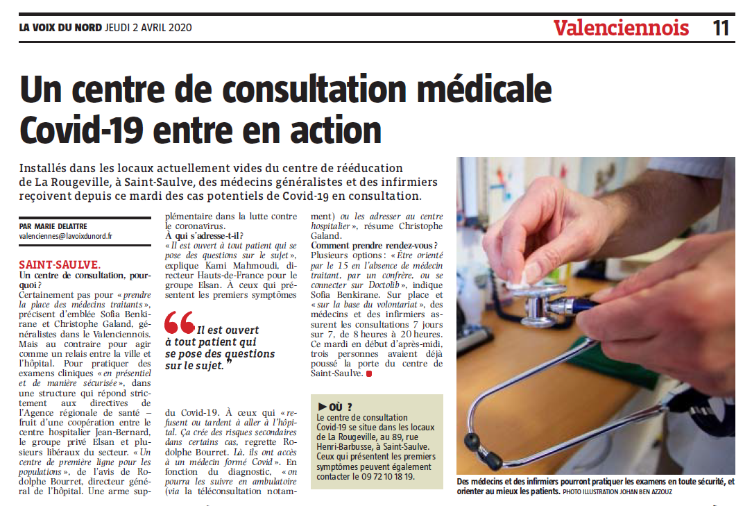 Centre De Vaccination La Rougeville Saint Saulve