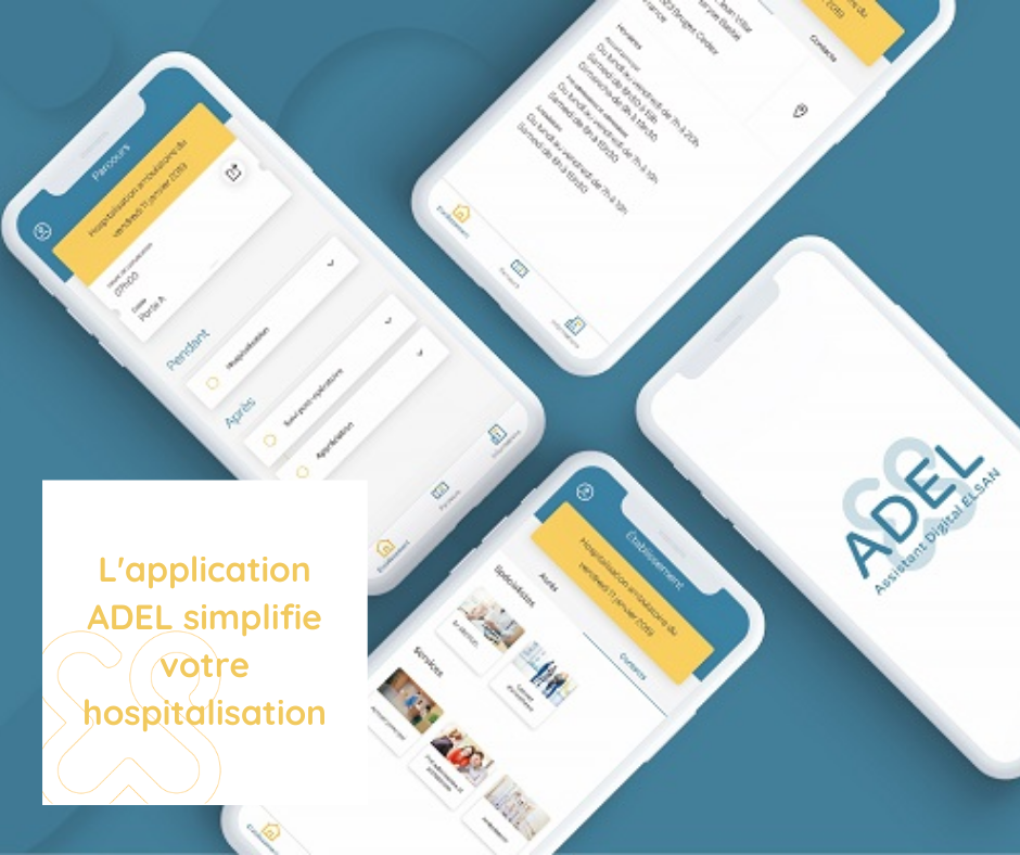 ADEL, une application mobile qui permet au patient de simplifier son