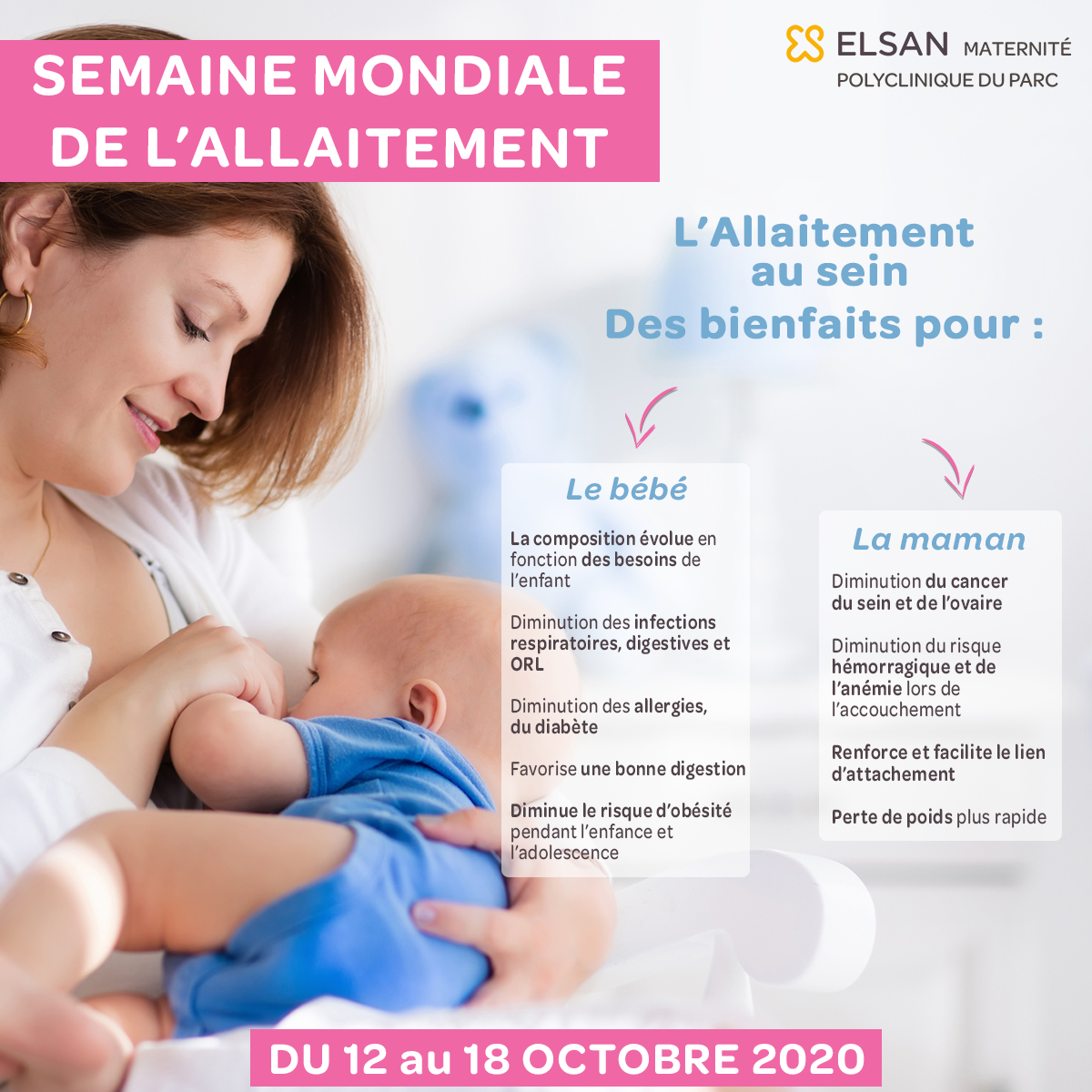 L'allaitement au sein des bienfaits pour bébé et maman Elsan — free download