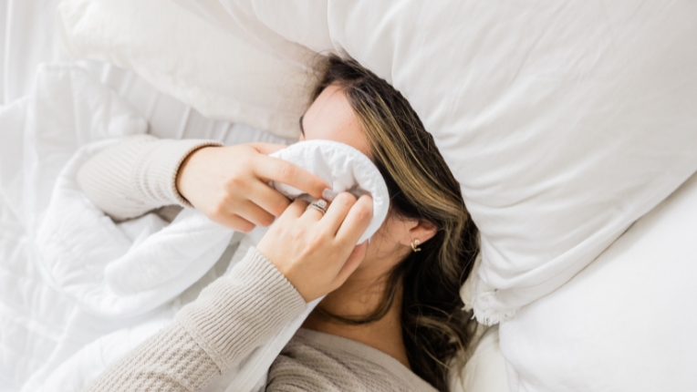 femme qui dort