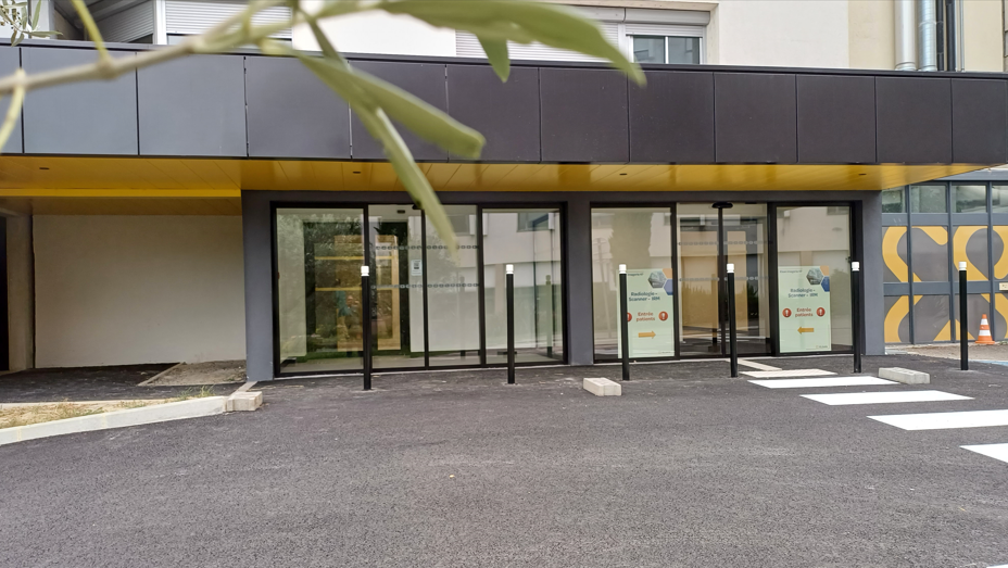 nouvelle entrée radiologie elsan clinique Agen