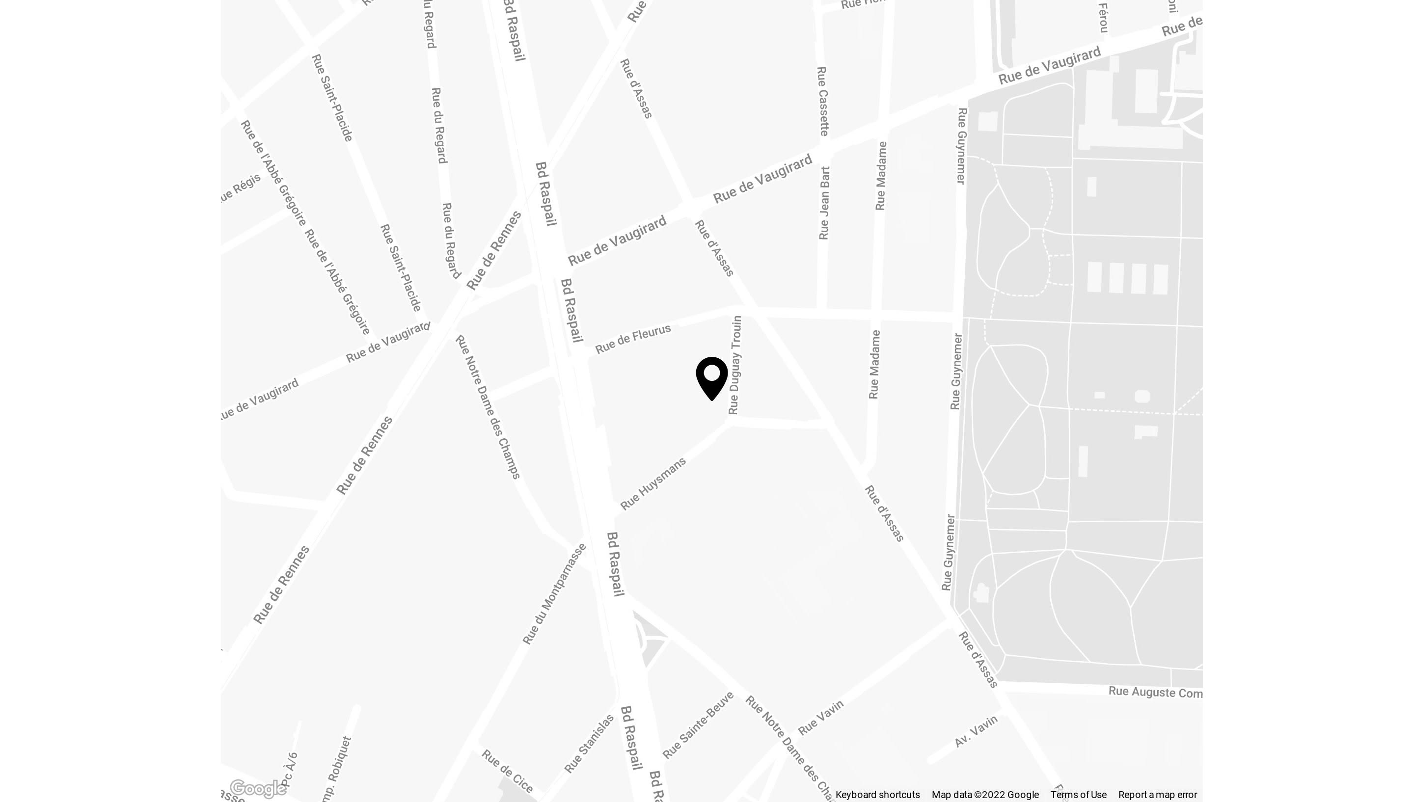 Carte localisation ADAGP