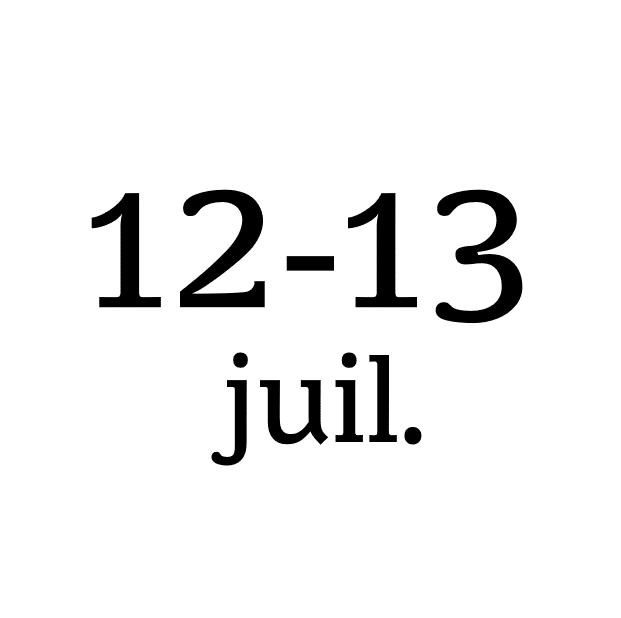 date cipac 2022 ADAGP 12 13 juillet