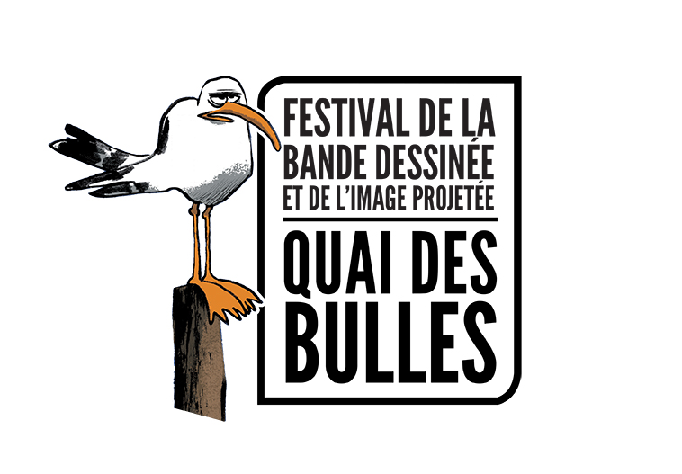 logo festival Quai des bulles (saint-malo)