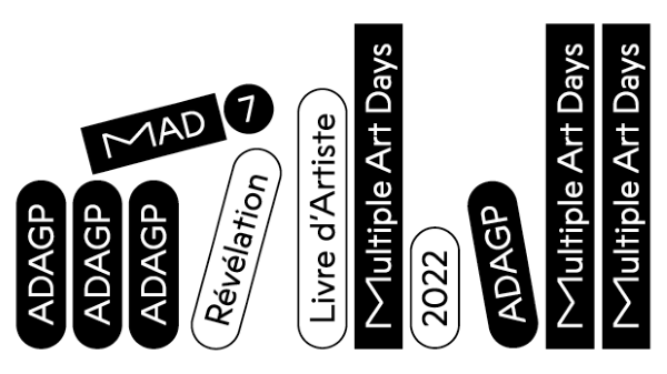 Révélation Livre d'artiste ADAGP Salon MAD (Multiple Art Days)
