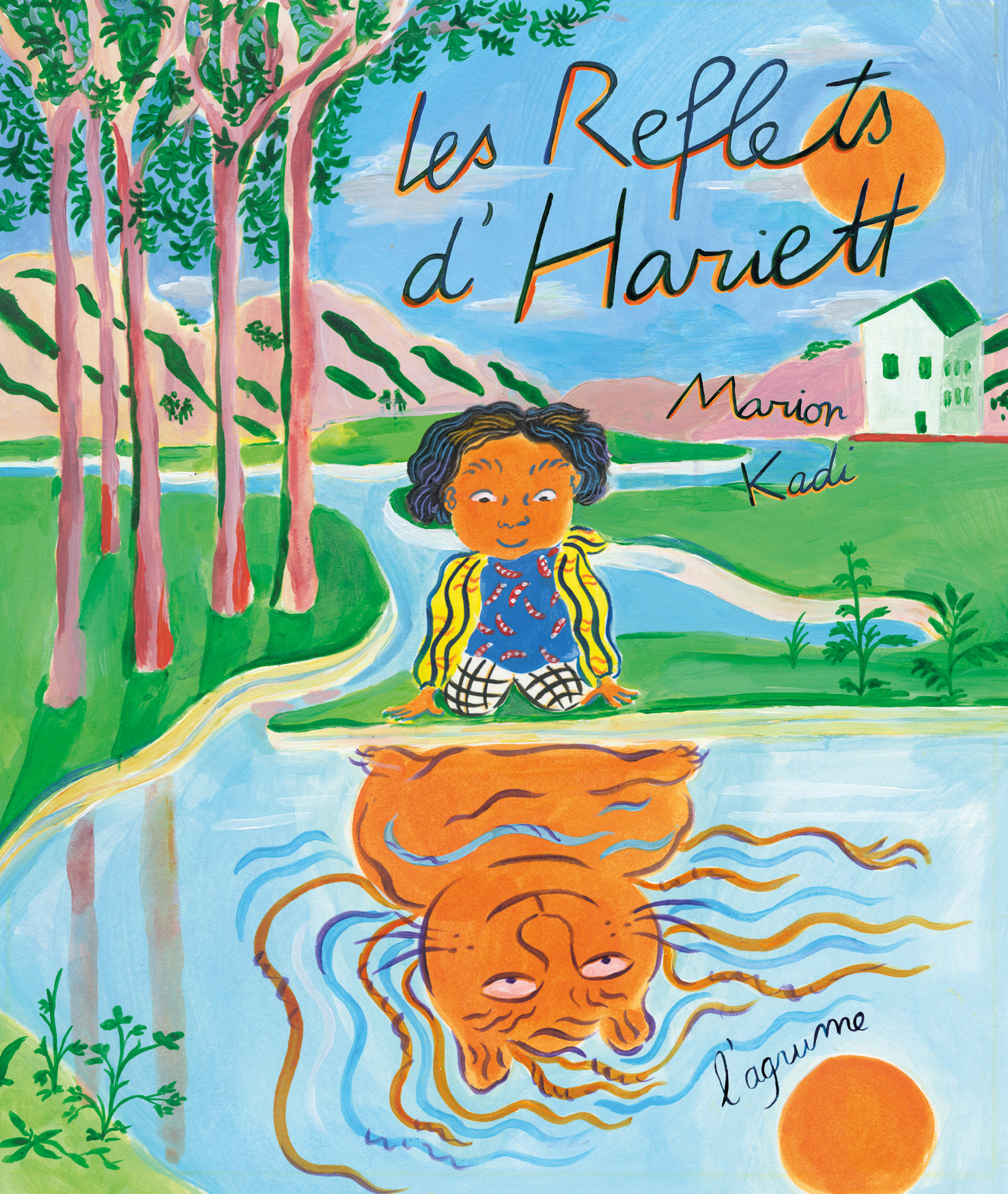 Couverture Les Reflets d'Hariett de Marion KADI 