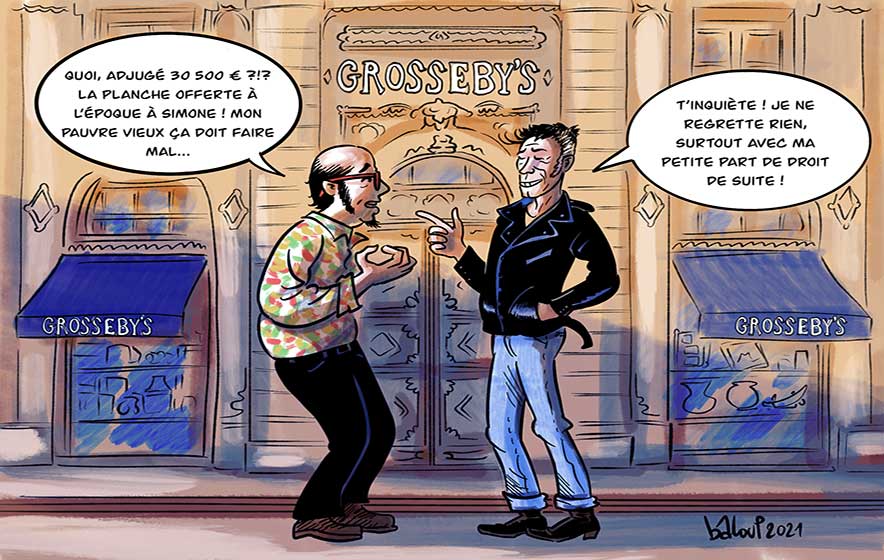 calendrier BD ADAGP 2022 octobre retraite