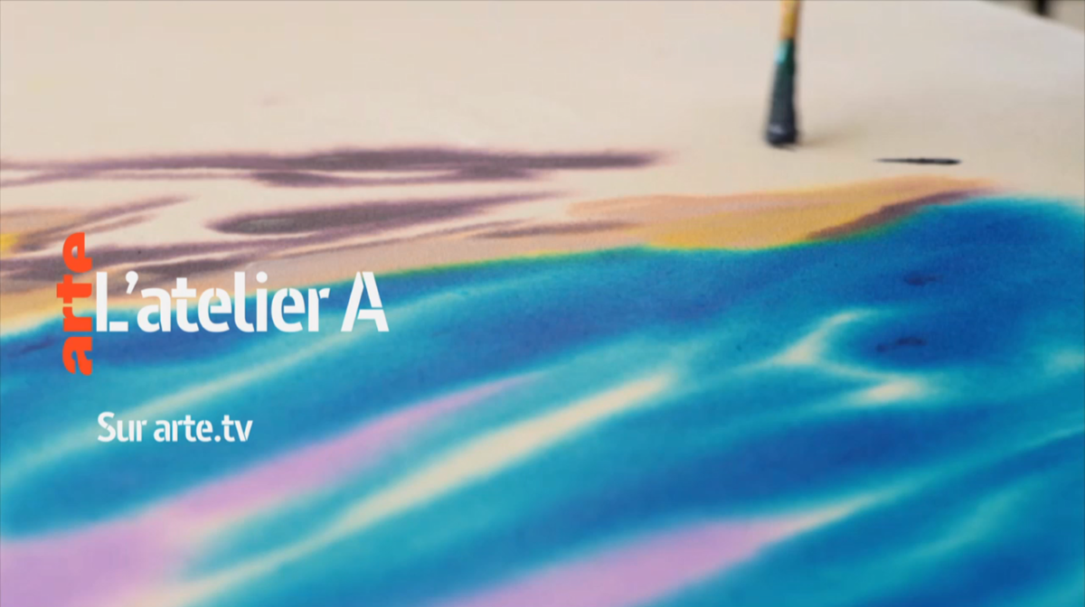 atelier A bande annonce artiste portrait vidéo Arte tv ADAGP