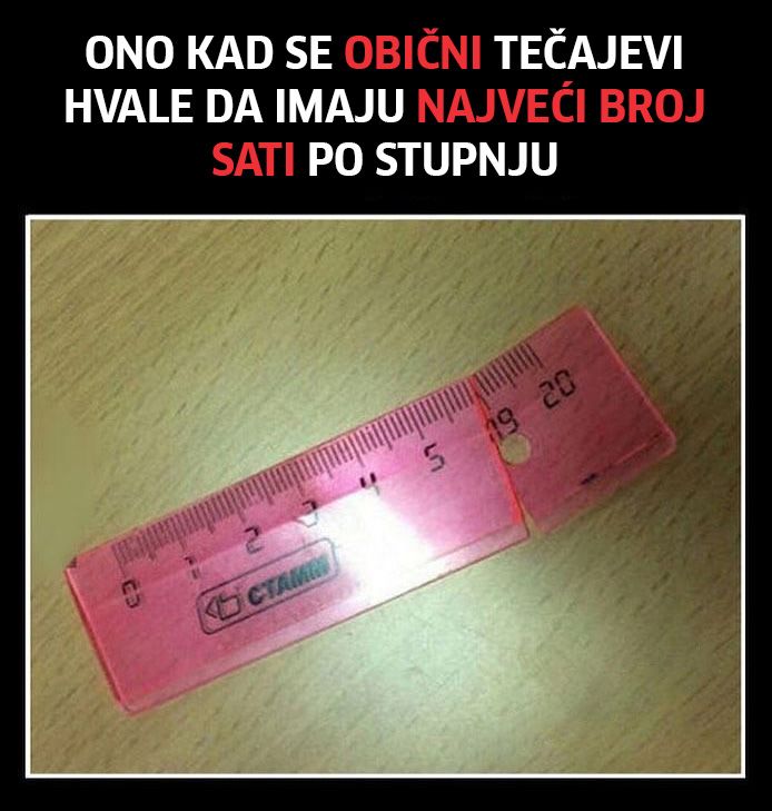 Broj sati na običnim tečajevima stranih jezika